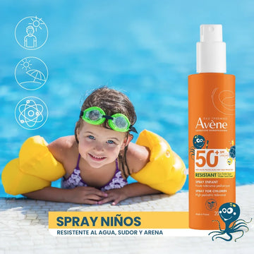 Ps Spray Niños Avene 50+ 200ml