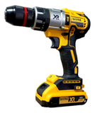 Taladro Inalambrico De 68v Poderoso Eficaz Tipo Industrial - Amarillo - 50/60