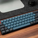 Teclado Mecanico Wireless Keychron K7 Pro Programable Custom Qmk Via Aluminio Rgb Qwerty Gateron Brown Switch Hotswap Distribución Iso Español Low Profile Bluetooth Gamer Coder Pc Mac Linux Tamaño 65%