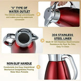 Cafetera Térmica 78oz Compatible Con Café, Té, Leche.