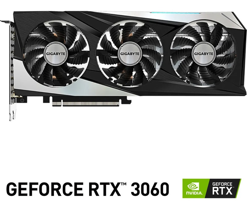 Tarjeta de video Nvidia Gigabyte Gaming GeForce RTX 30 Series RTX 3060 OC Edition 12GB