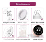 Extractor De Leche Eléctrico Doble 9 Niveles