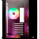 Gabiente Gamer Aerocool Dryft V2 6 Ventiladores Argb Color Negro