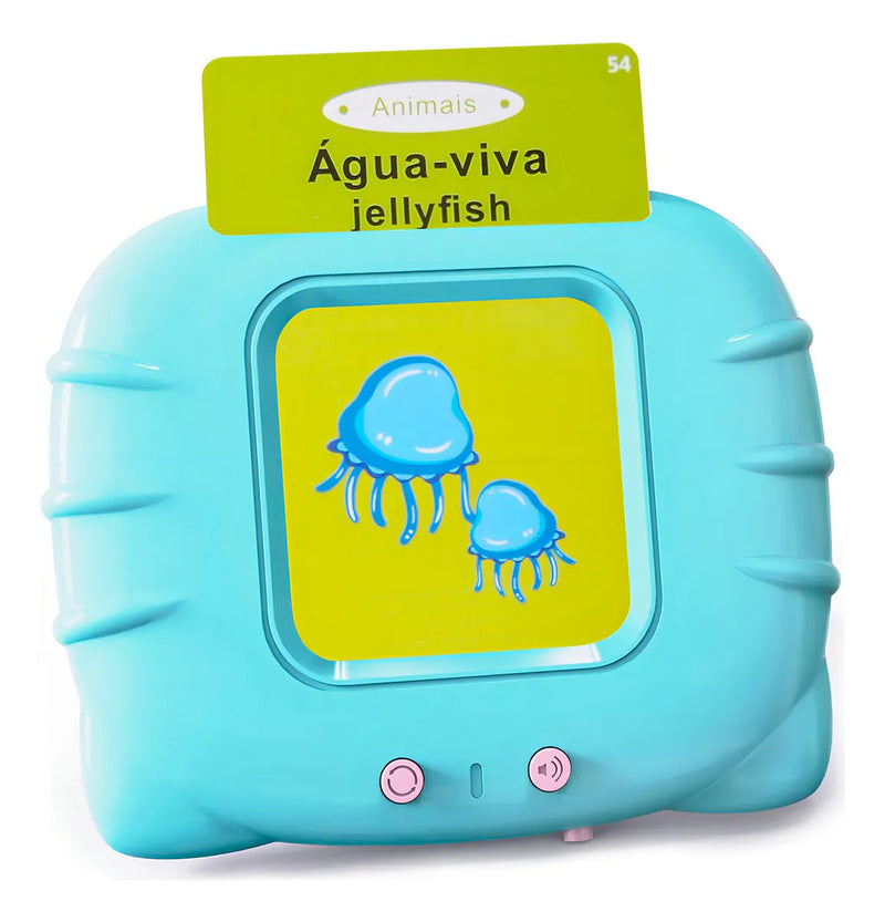Brastoy Computador Didáctico Inglés - Español Azul
