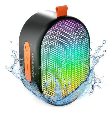 Rofall Altavoces Bluetooth Portátiles, Altavoz Inalámbric. Color Negro