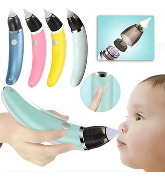 Aspirador Nasal Bebes Sacamocos Extractor Portátil Eléctrico Azul