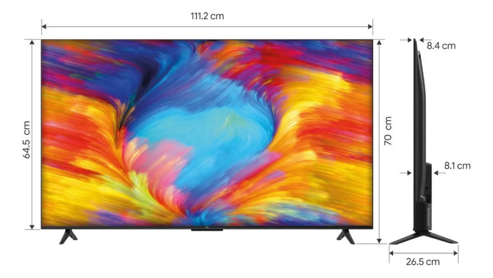 Televisor Tcl 50'' Led Smart Tv Android 50p635 4k-uhd