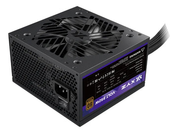 Fuente De Poder Certificada Xyz Volt 850w 80+ Bronce | Cables Reforzados | Low Noise | Proteccion Integrada | 80% De Eficiencia Energetica