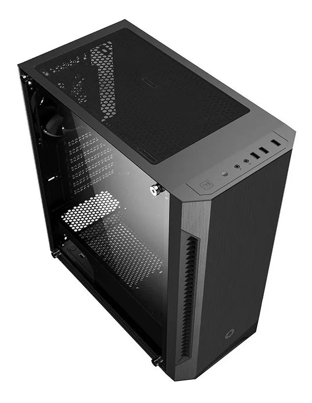 Chasis Gamer Gamemax Fortress Tg Negro