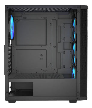 Gabinete Gamer Raidmax Meshian X922 4x Fan Argb Negro