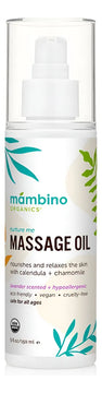 Mambino Organics Aceite De Masaje Para Bebés, Orgánico, N.