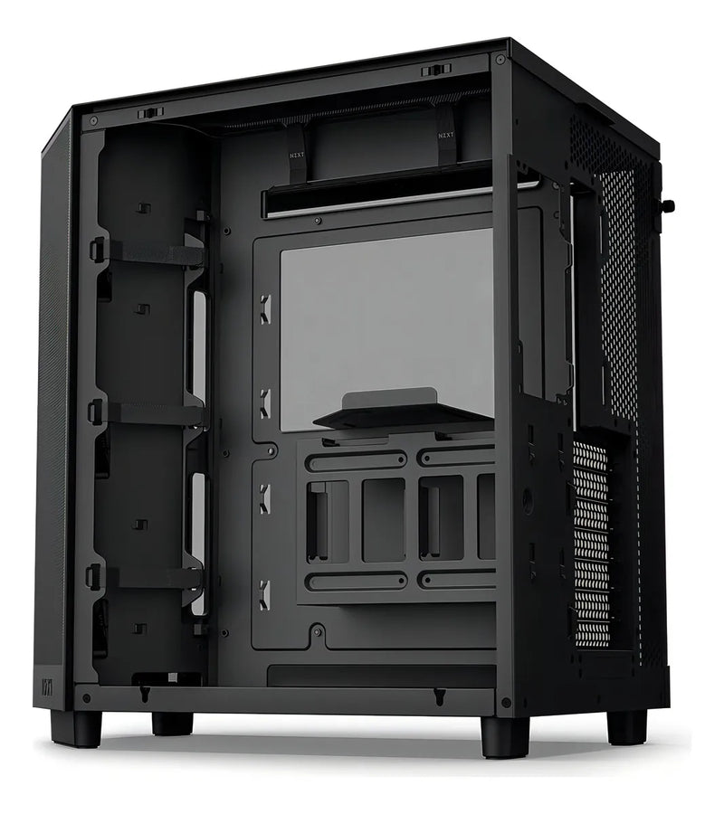 Gabinete Nzxt H6 Flow Rgb Negro Cc-h61fb-r1 3 Fan Rgb Atx