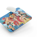 One Piece Anime Mouse Pad Personalizado + Obsequio Blanco