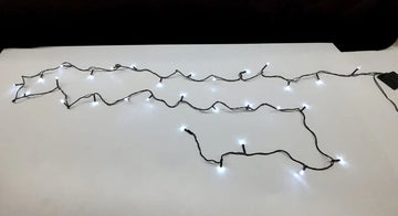 Luces Navideñas Para Arbol 500 Led Blanco Hielo