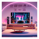 Televisor Kalley Smart Qled 4k 55 Pulgadas Google Negro 133.