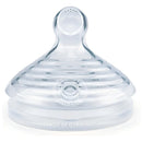 Set De Teteros Biberones Y Chupas Bebes Nuk Simply Natural Color Rosa