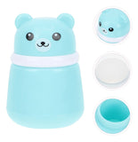 Fomiyes Caja De Polvo De Bebe De Oso De Dibujos Animados Caj