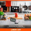Termómetro Digital Nevera Refrigera Acuario Carro Pilas Imán