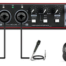 Tarjeta De Sonido Dos Canales Depusheng Md22 | Phantom +48v