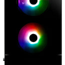 Gabinete Gamdias Talos E3 Argb Cristal Templado Midtower Atx Color Negro