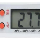 Termometro Digital Lcd Pincha Carne -50° A 300° 4 Botones Color Blanco