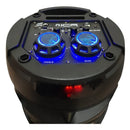 Parlante Bocina Cabina Torre Sonido Recargable Bluetooth Negro