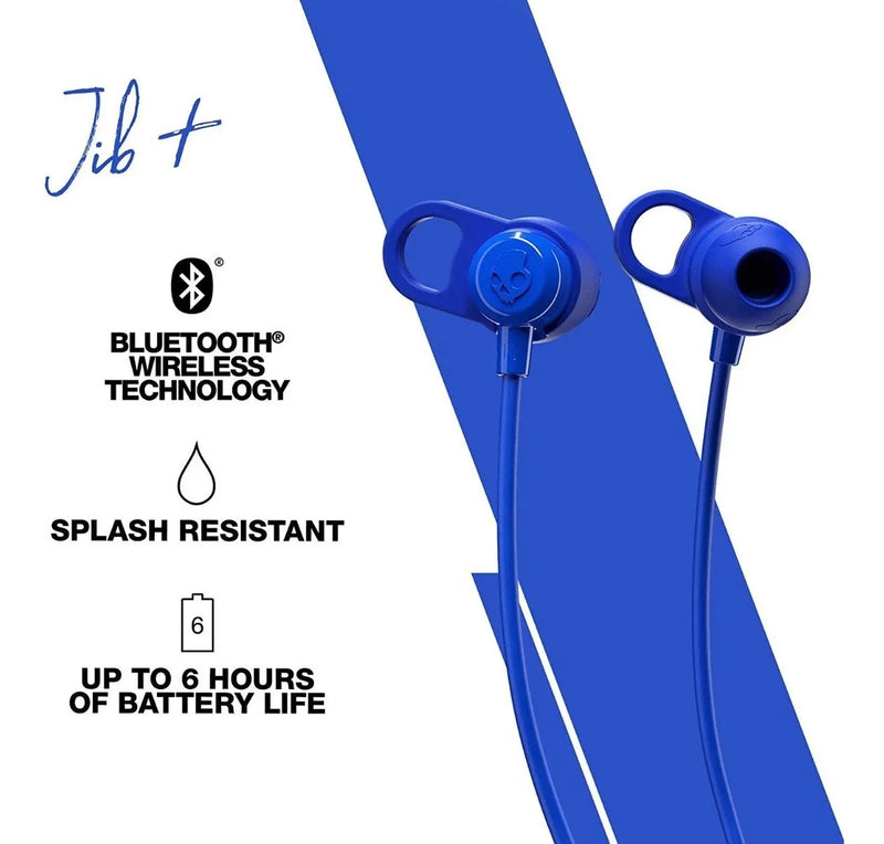 Skullcandy Jib + Wireless | Audífonos Inalámbricos Bluetooth Color Negro