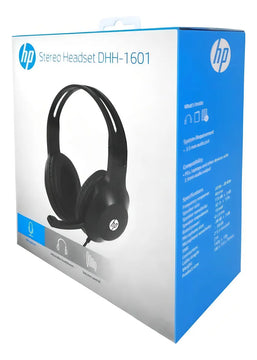 Auriculares P2 Dhh-1601 HP color negro