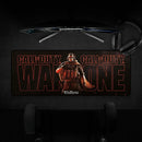 Pad Mouse Gaming Xxl Cod Warzone Extra Largo Speed 80x30cm Negro/naranja