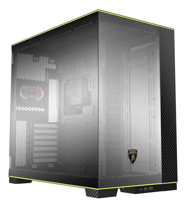 Caja Pc Lian Li O11d Evo E-atx Negra Fibra De Carbono Rgb