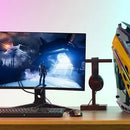 Chasis Caja Iceberg Mech One 5 Fan + Doble Tira Led M-rgb Blanco