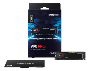Disco Solido Ssd Samsung 990 Pro 4tb Pcie 4.0 7450 Mbs Nvme Color Negro