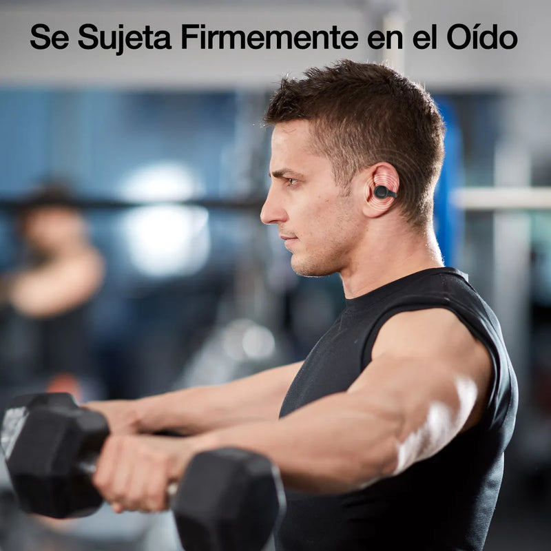 Audifonos Inalambricos Clip-ear 1hora Aut210 Auriculares Con Negro