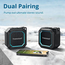 Parlante Tronsmart Groove 2 Groove 2 portátil con bluetooth waterproof negra