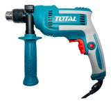 Taladro Percutor Marca Total 1/2 710w, 60 Hz 110v Cableado - Turquesa - 50/60hz