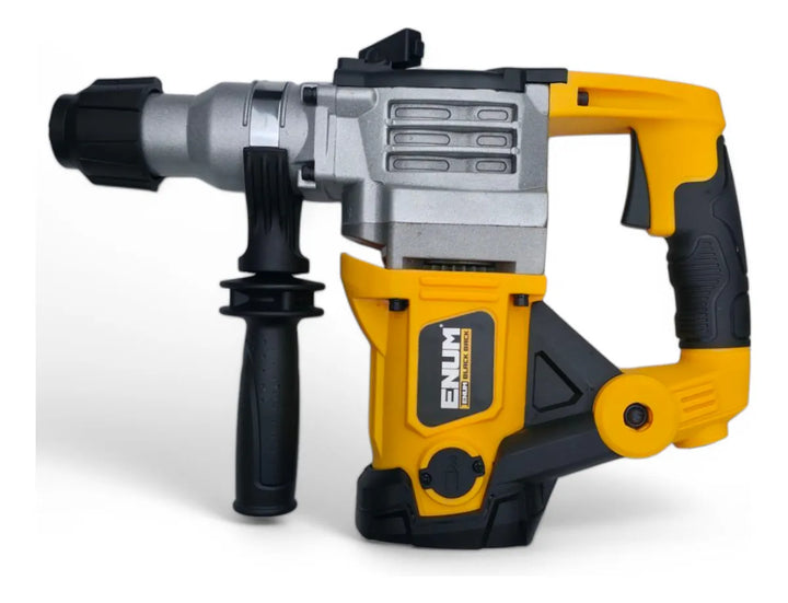 Taladro Rotomartillo Demoledor Perforador Accesorios 7 Jules - Amarillo - 50hz/60hz