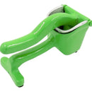 Exprimidor Extractor De Jugos De Naranjas Y Frutas Manual Verde Lima