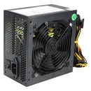 Fuente De Poder Real Compurtador 550 Watts Unitec 24+4 Pines Negro