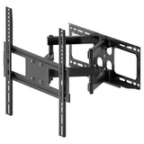Soporte Tv Pared Doble Brazo 40-80 Pulgadas Vesa Articulado Color Negro
