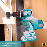 Taladro Percutor 1/2 Inalambrico Total 66nm +50 Acc Brushles Turquesa 50 Hz/60 Hz