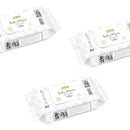 3 Paq. Toallitas Húmedas Nateen Baby Wipes X80und Para Bebé