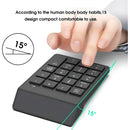 Mini Teclado Numérico Inalámbrico 19 Teclas Usb Mac Y Pc