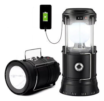 Lampara, linterna Solar, recargable Para Camping y5700