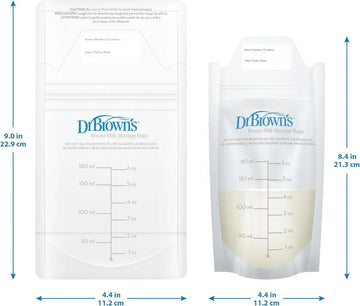 Dr Brown's 100 Bolsas Para Almacenar Leche Materna