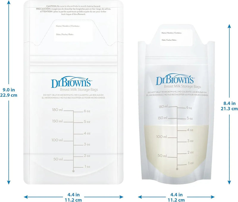 Dr Brown's 100 Bolsas Para Almacenar Leche Materna