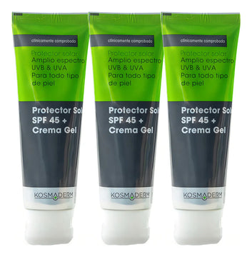 Protector Solar Spf 45 - Crema Gel X3 - g