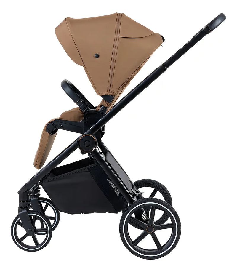 Cochecito Beverly V3 Con Accesorios Tostado