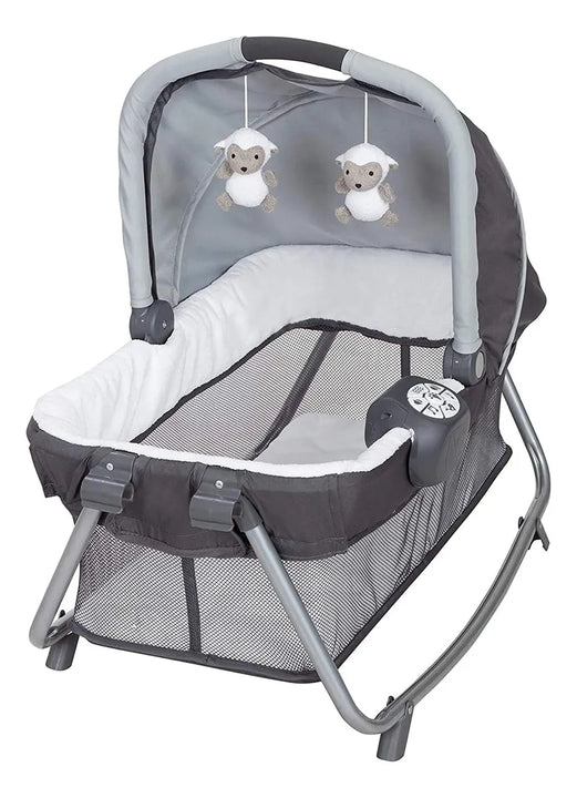 Centro De Cuidado Cuna De Viaje Con Moisés Cambiador Y Luz N