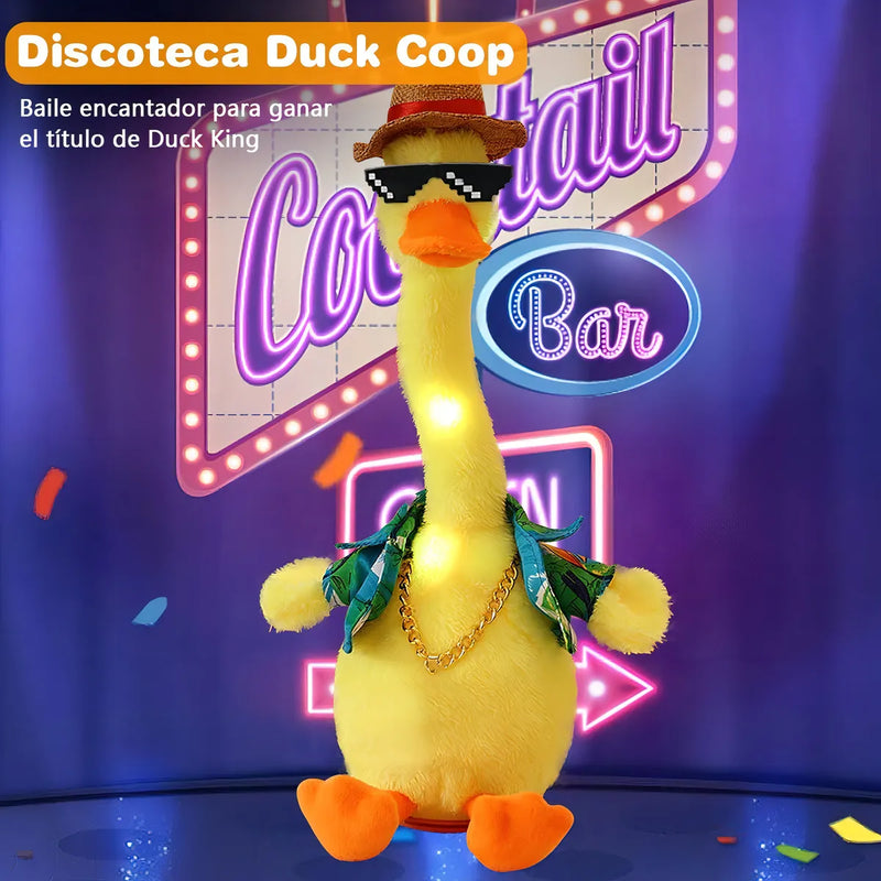 Pato Peluche De Juguete Bailarin Imita Sonidos