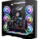 Armario Thermaltake Cte E660 Max Gamer, ventiladores S/S, negro